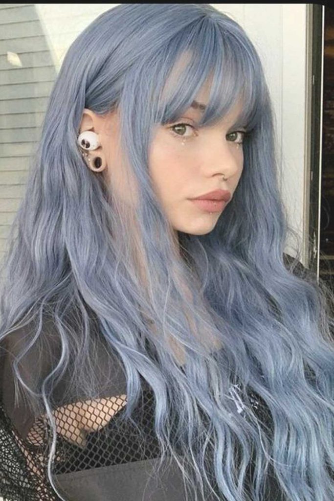 Baby Blue Hair