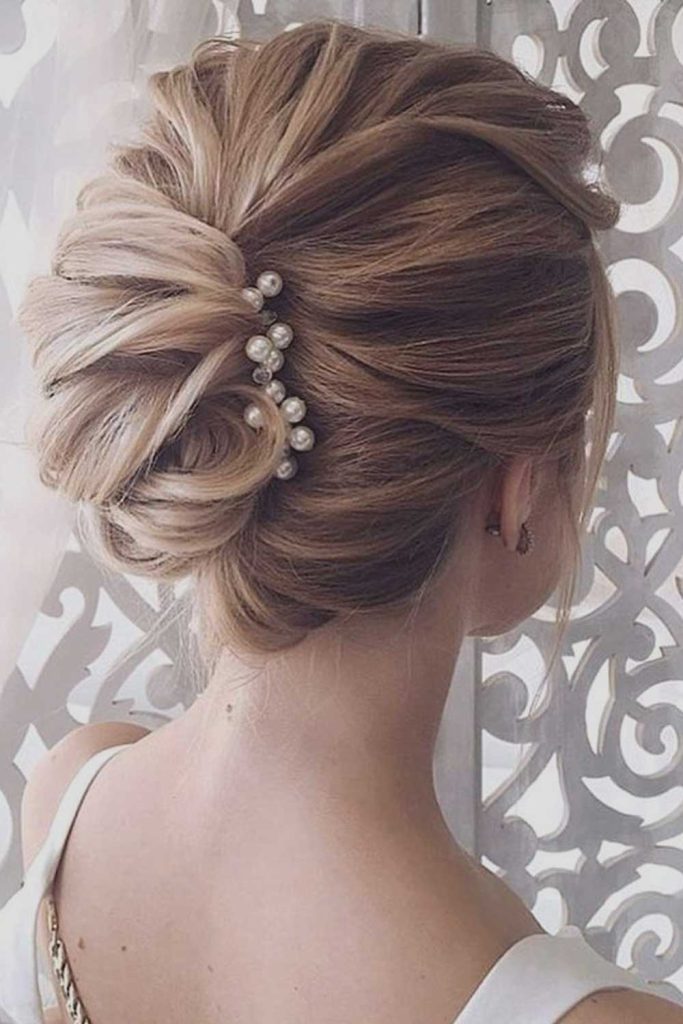 French Twist Updo Hairstyle