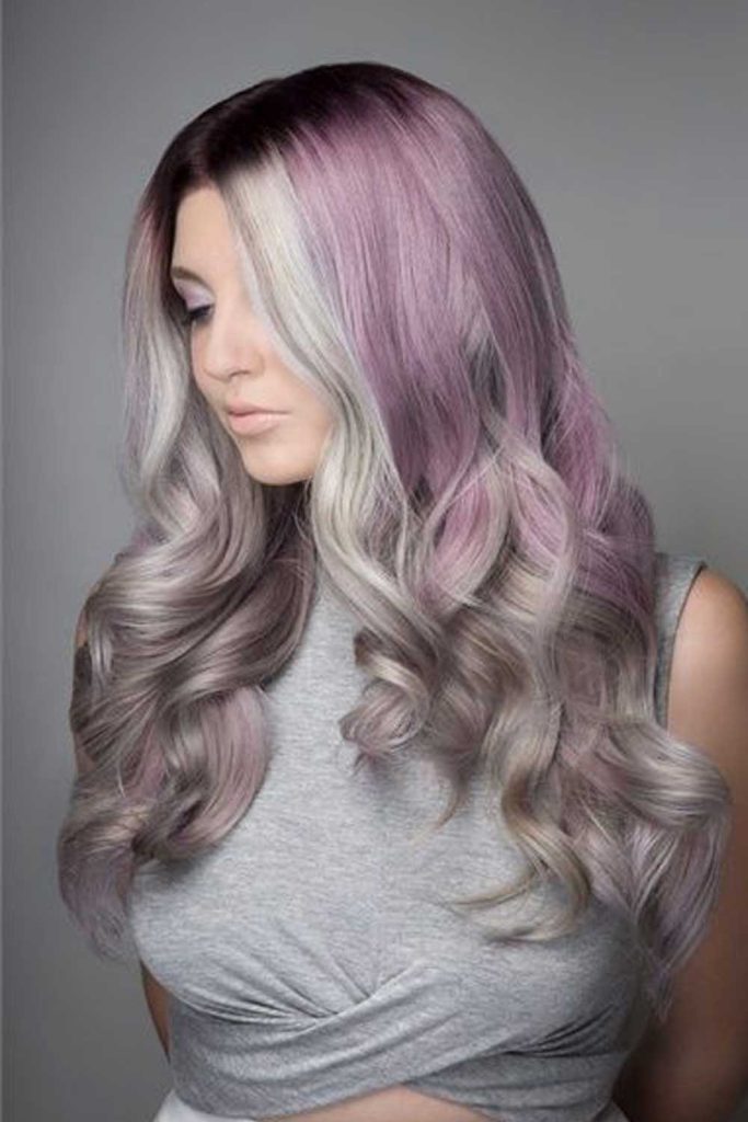 Lavender Ice Hair