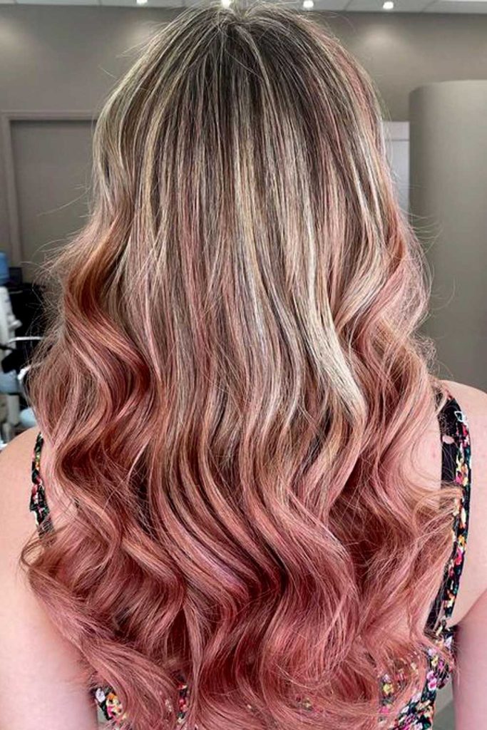 Pink  Ombre